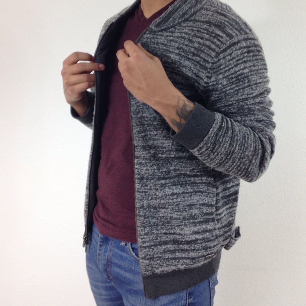 Armani Exchange AX reversible bomber jacket size M